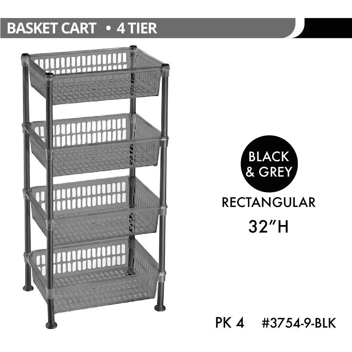 4 Tier Storage Basket