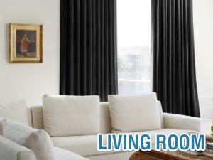 H.VERSAILTEX 2 Panels 100% Blackout Curtain for Bedroom Thermal Insulated Full Blackout Curtains for Living Room Energy Efficiency Window Draperies with Black Liners