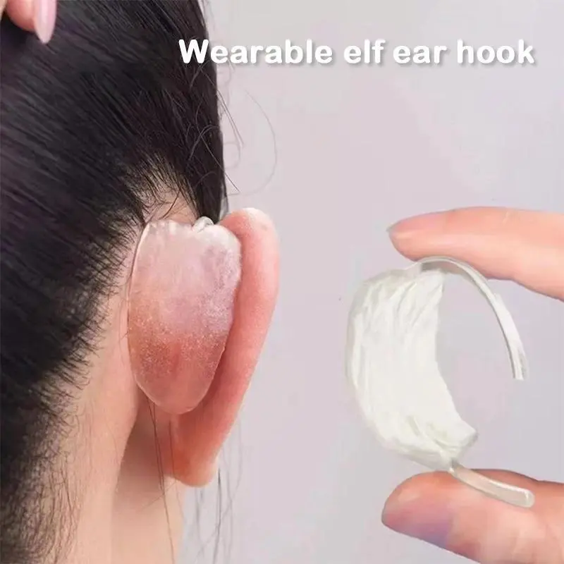 Earhook V-Face Wearable Ear Stand Reusable Strong Support Fixed Invisible Earrings Protruding Prominent Correction