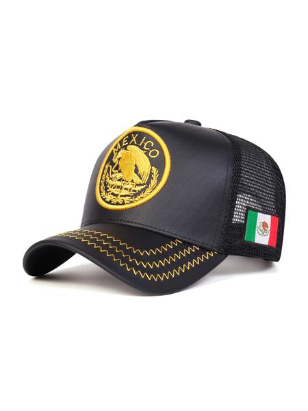 Mexico Flag Baseball Cap, Unisex Adjustable Sun Protection Hat, Casual Outdoor Sports Cap for Daily Wear, Snapback Baseball Cap