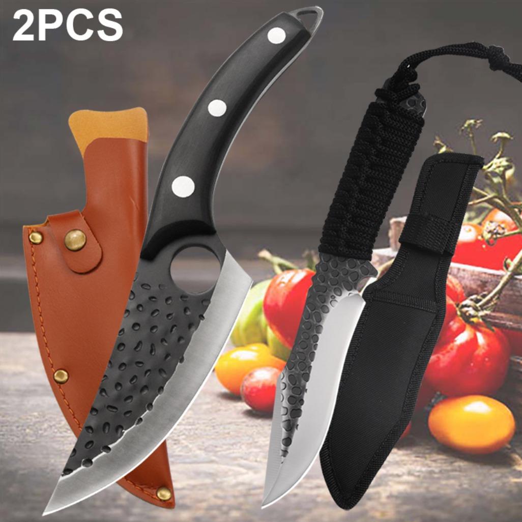 1/2/3PCS Stainless Steel Professional Chef Knife Multipurpose Kitchen Knives Set Boning Beef Camping EDC Unique Kitchen 1/2/3PCS Stainless Steel Professional Chef Knife Multipurpose Kitchen Knives Set Boning Beef Camping EDC Unique Kitchen
