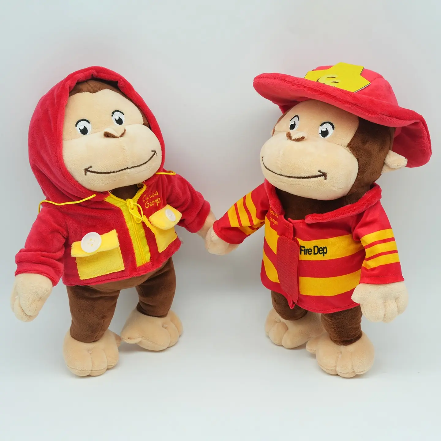 Curious George Plush Toy, Adorable Monkey Stuffed Animal, Perfect Birthday Gift, Soft and Cuddly Doll, Ideal for Kids and Collectors, Cute Stuffed Animals