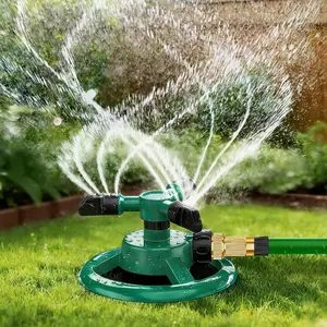 Sprinklers for Yard, Lawn & Garden Sprinkler Automatic 360 Rotating for Large Area Coverage, Grass Water Sprinkler for  and Pets Water Fun
