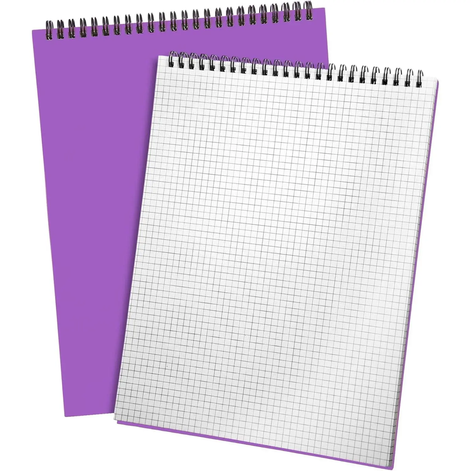 1 Pack Top Spiral Graph Paper Notebooks 8.7 X11.4 Inch A4 Grid Paper Notepad 70 Sheet Memo Steno Pad for Engineering Writing Sketching Drawing School Office Supplies ()