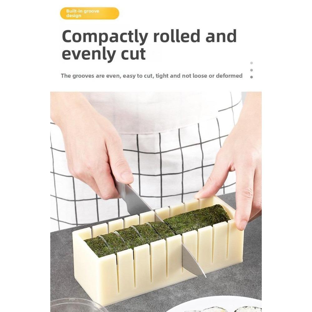 Household Sushi Mold Tool Set, Easy Seaweed Rice Roll & Nori Sushi Maker Kit, Complete All‑in‑One Sushi Making Set Perfect for Home Cooking & DIY Meals