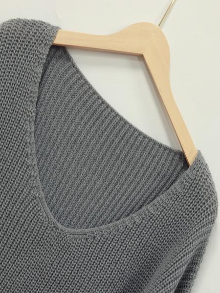 【Plus Size】 Women's Solid Color Sweater Dress, Casual Comfy Chic Knit Dress for Fall & Winter, Women's Plus Clothing for Daily Wear