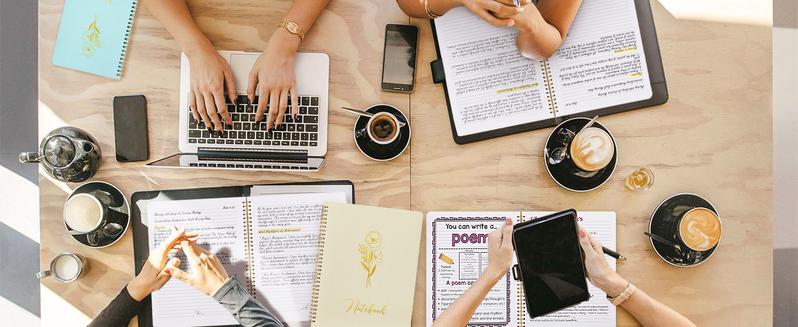 Aesthetic Spiral Notebook Set 3, 6 x 8 Pastel Notebook with Pocket 3, A5 Small Tear Out Lined Page Cute College Ruled Journal for Note Taking Writing for Women Man School Office Work