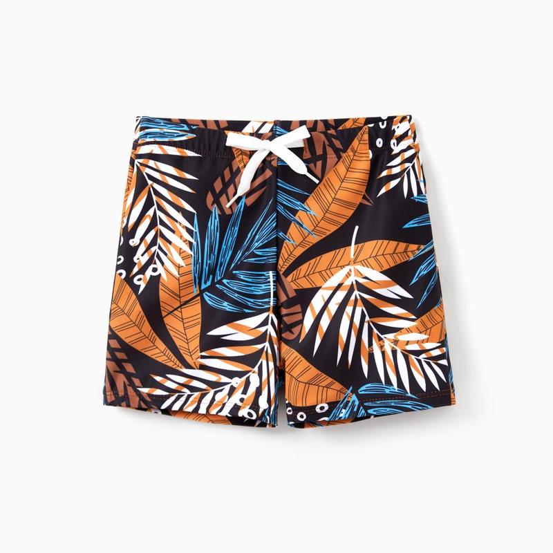 PatPat Family Matching Tropical Swim Trunks or Hanging Strap Hollowing One piece Swimsuit