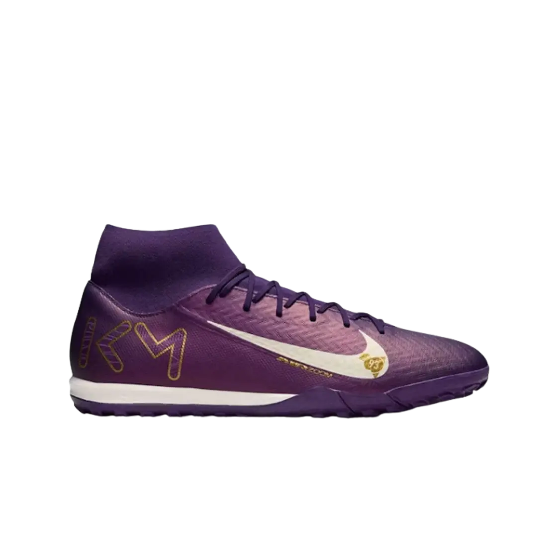 Kylian Mbappé x Nike Zoom Mercurial Superfly 10 Academy TF 'Grand Purple' FQ8333-500