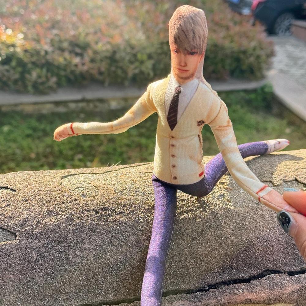 Game Love And Deepspace Xavier Zayne Rafayel Sylus Cosplay Plush Cotton Doll Slender Twistable Shape Room Decoration Festival popular