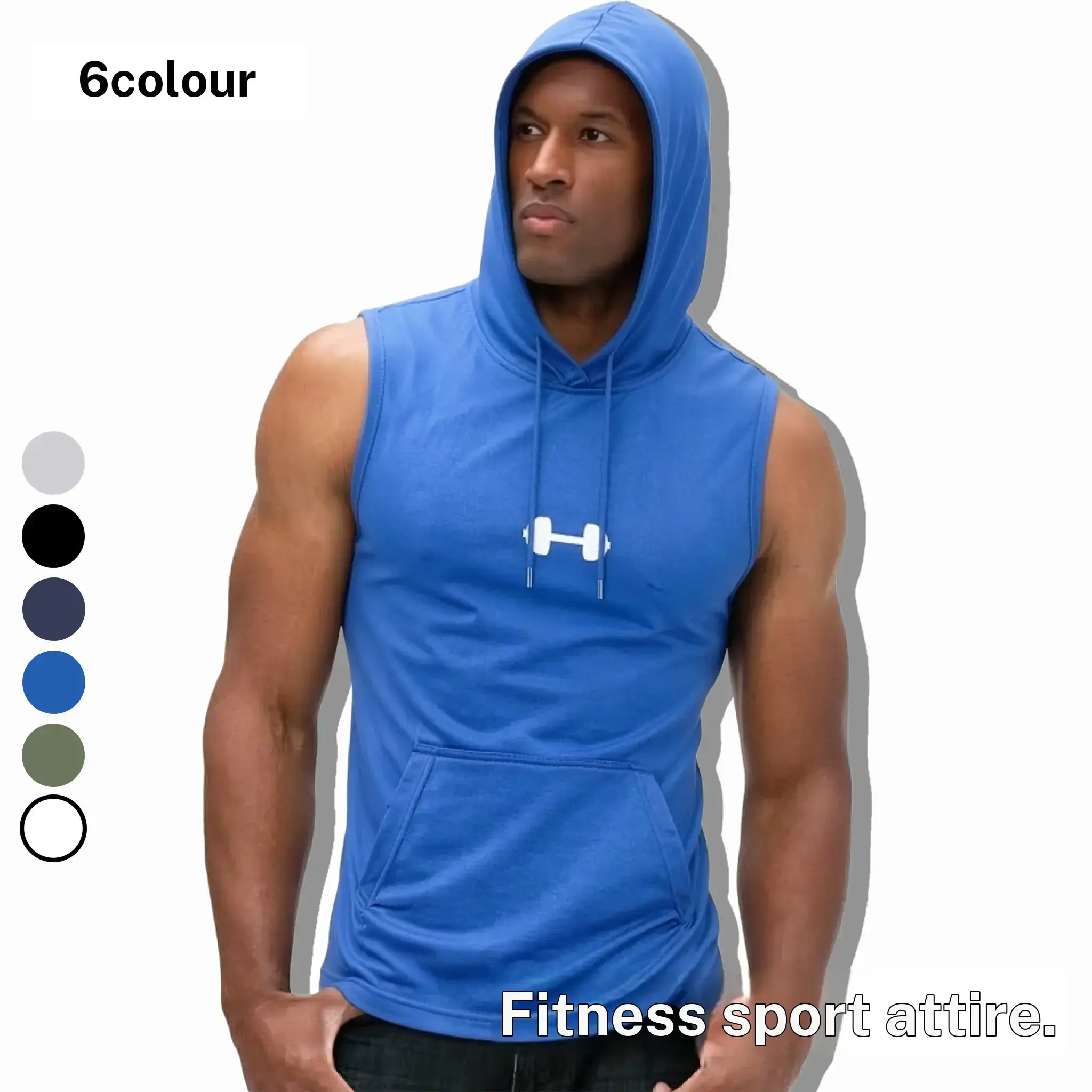 Men’s Quick Dry Cooling Hooded Short Sleeve Top Set of 3 – Fabric can be washed, wrinkle resistant, and less prone to deformation; basic, versatile design suitable for various occasions – streetwear, outdoor morning runs, casual layering at home.