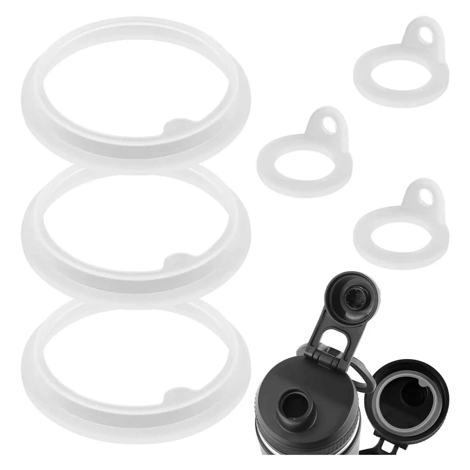 Silicone Sealing O Ring Gasket Replacement for Water BottleGift