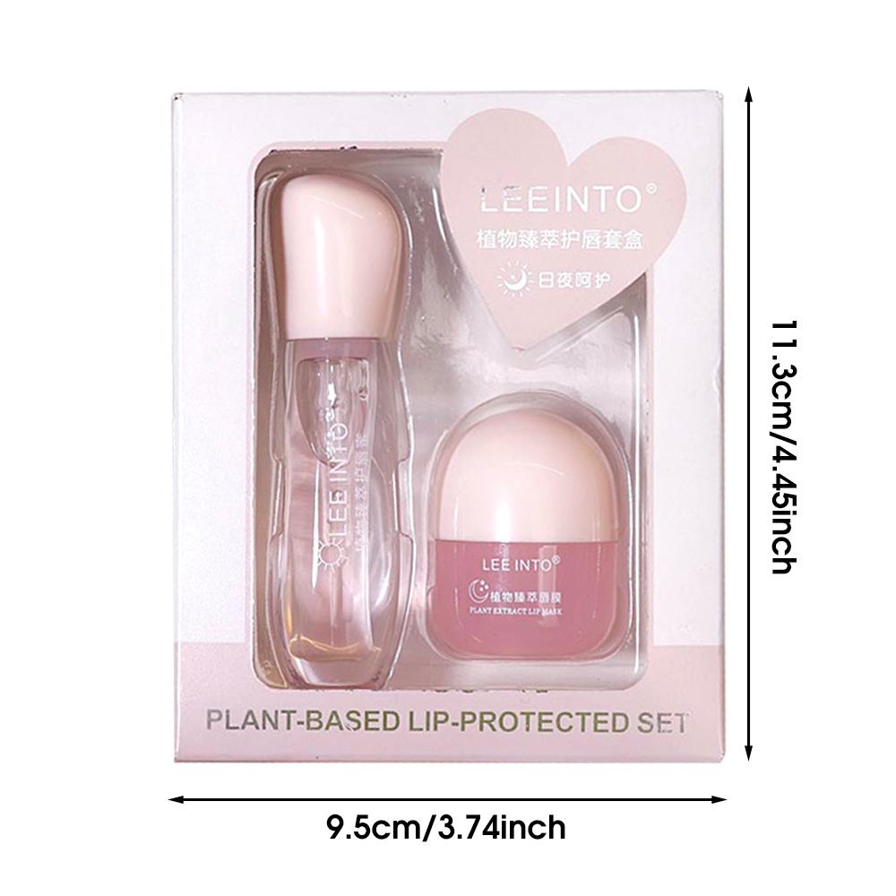 Moisturizing Lip Mask, Hydrating Plant Extract Juicy Lip Care Mask for Day & Night, Plumping Lip Oil for Women & Girls, Lip Moisturizer, Lip Treatment Oil Moisturizing Lip Mask, Hydrating Plant Extract Juicy Lip Care Mask for Day & Night, Plumping Lip Oil for Women & Girls, Lip Moisturizer, Lip Treatment Oil