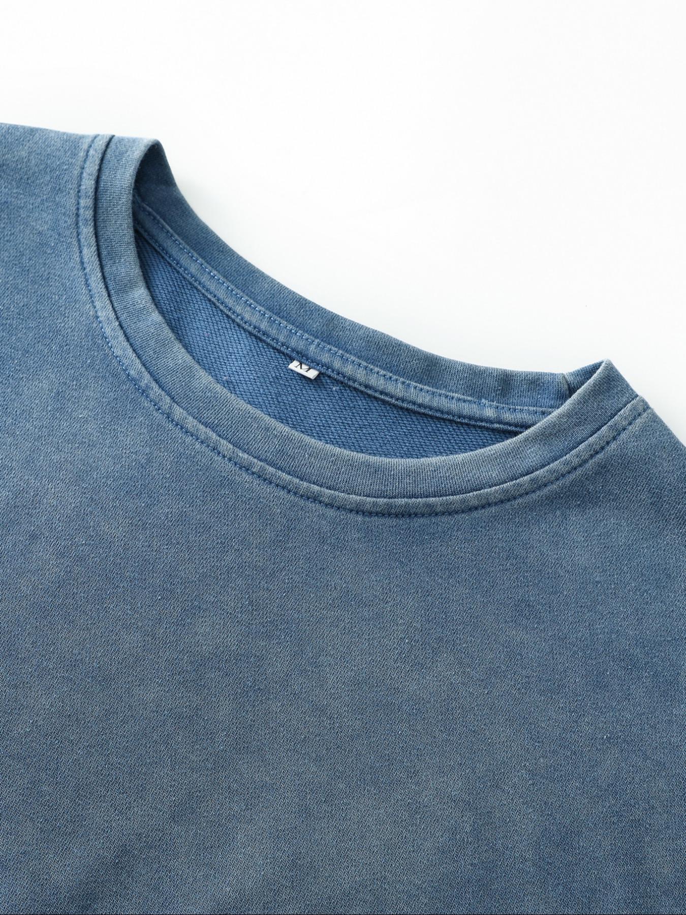 Men's Regular Fit Car Graphic Print Knit Round Neck Tee, Vintage Fashion Trendy Streetwear Casual Fitted Short Sleeve T-shirt for Daily Wear, Ladies Summer Outfit, Top