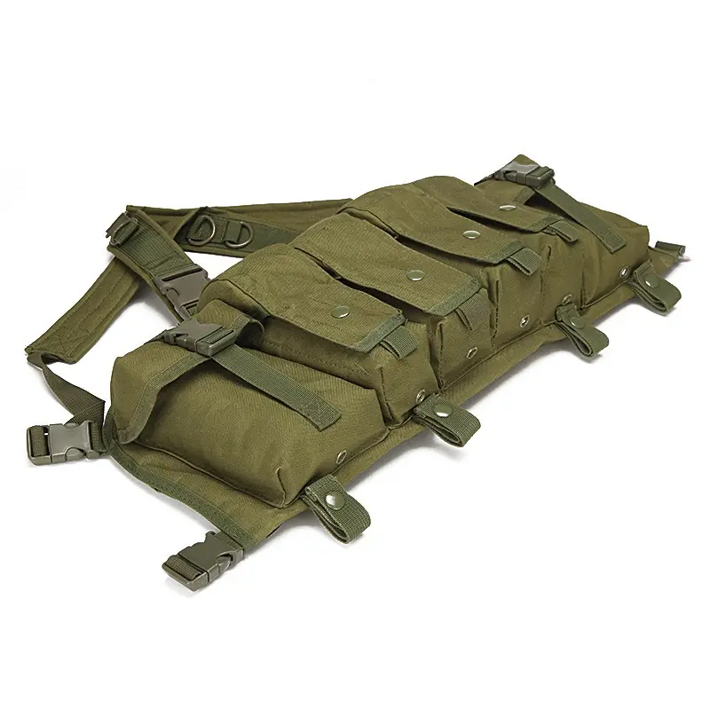 Outdoor Sports Military Fans Tactical Vest MOLLE Expansion System cs Training Equipment Security Training Suit AK Belly Pocket Vest Adjustable Molle Vest