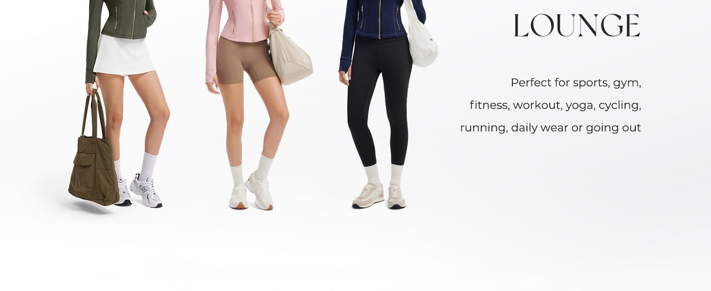 Women Golden Full Zip Up Workout Cropped Jackets Lightweight Athletic Yoga Tops