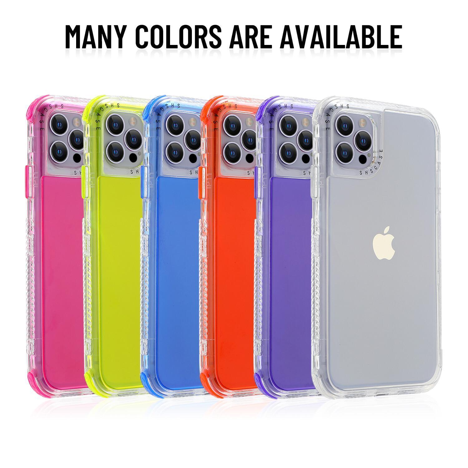 Candy Color Smartphone Case for Multiple iPhone Models (17/16/15/14/13/12 Pro Max) - Durable 3-Layer Anti-Drop Shockproof Heavy Duty Bumper Handheld Casing, Crystal Mobile Phone Accessories Candy Color Smartphone Case for Multiple iPhone Models (17/16/15/14/13/12 Pro Max) - Durable 3-Layer Anti-Drop Shockproof Heavy Duty Bumper Handheld Casing, Crystal Mobile Phone Accessories