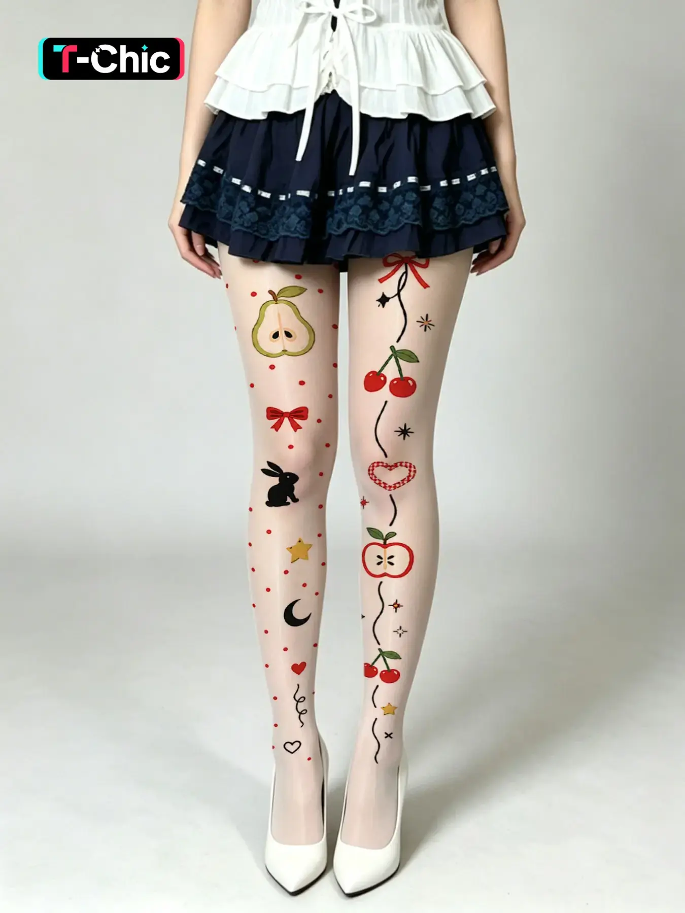 Women's 30 Denier Sheer Stocking, Glossy Material, Comfortable Soft Fabric, Cute, Ideal for Daily Wear & Various Occasions, Tights, Clothing