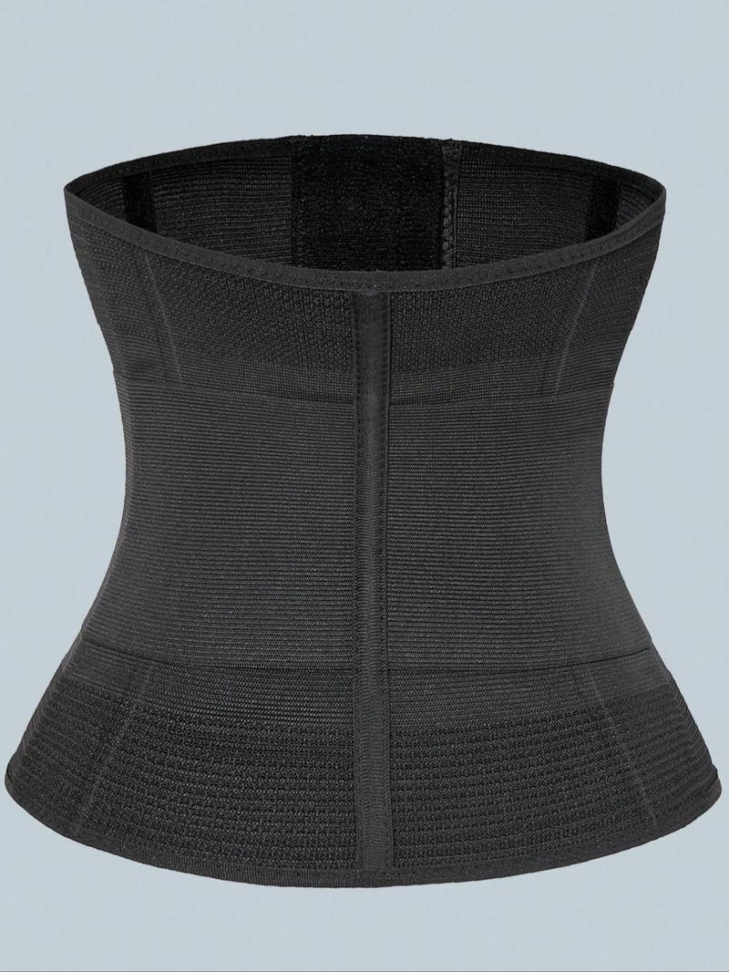 Women's Solid Color Hook & Eye Front Shapewear Belts, Casual Comfy Breathable Shaper, Ladies Shapewear for Daily Wear, Breathable Waistband, Corset Waist Trainer, Womenswear