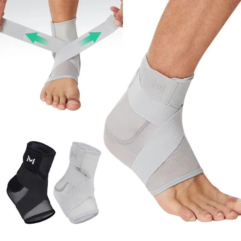 Adjustable Ankle Compression Sleeve with Strap, Unisex Foot Support Band, Comfortable and Versatile, Ideal for Daily Wear