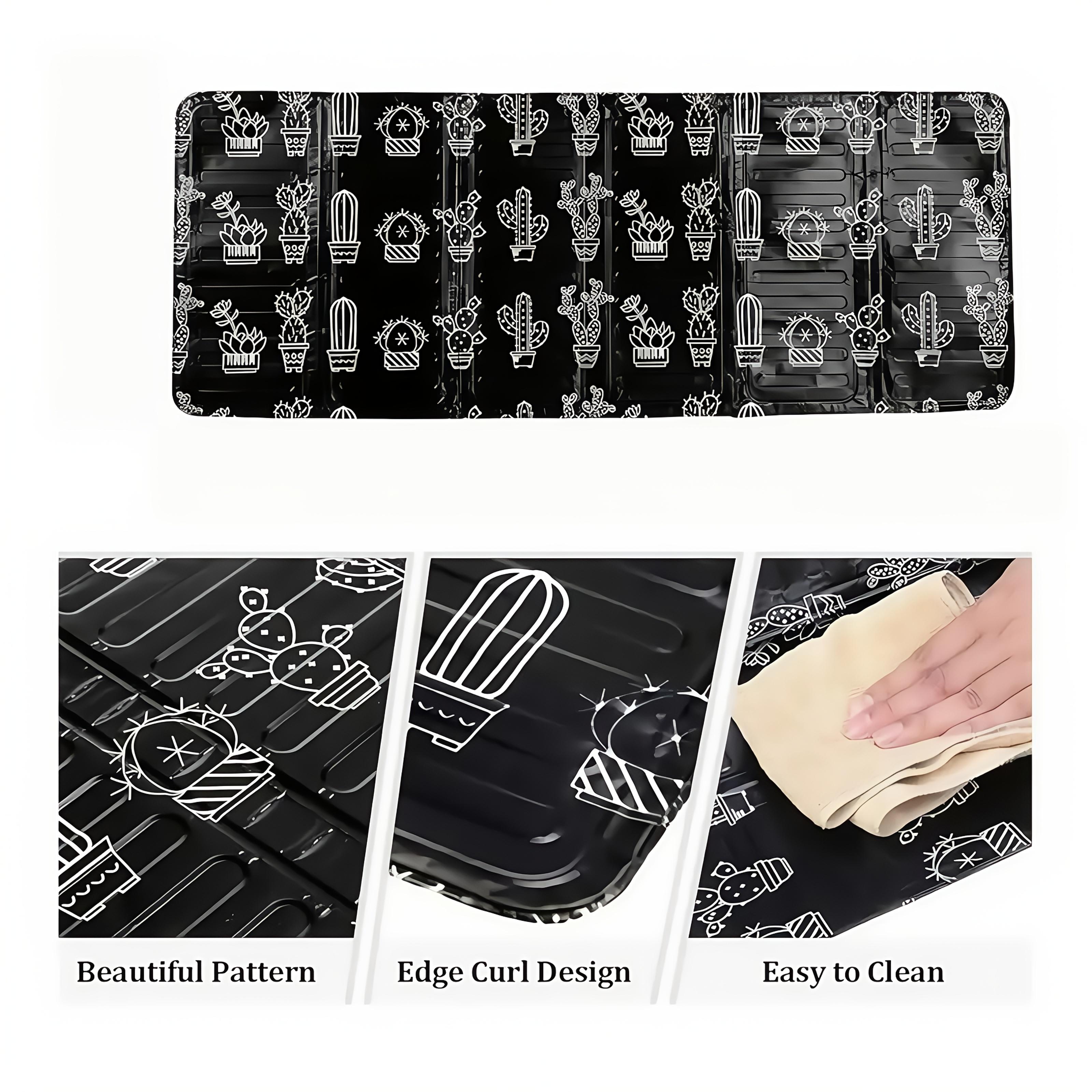 High-Temperature Aluminum Kitchen Splash Guard – Oil-Resistant Heatproof Stove Protector, Foldable Gas Stove Accessory, Durable Decorative Kitchenware, Easy Installation, Perfect Holiday Gift