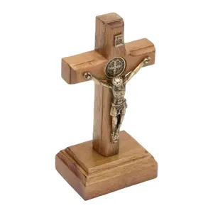 Jesus Crucifixion Brick Set, Easter Decoration Ornament, Home Display Toy, Suitable for Ages 8+, Unisex Bricks & Parts
