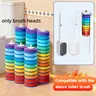 Replaceable Toilet Brush Head, Toilet Brush Refills, Compatible with Various Toilet Brushes, Only Cleaning Brush Head, No Handle and Base Included, Toilet Cleaning Tool