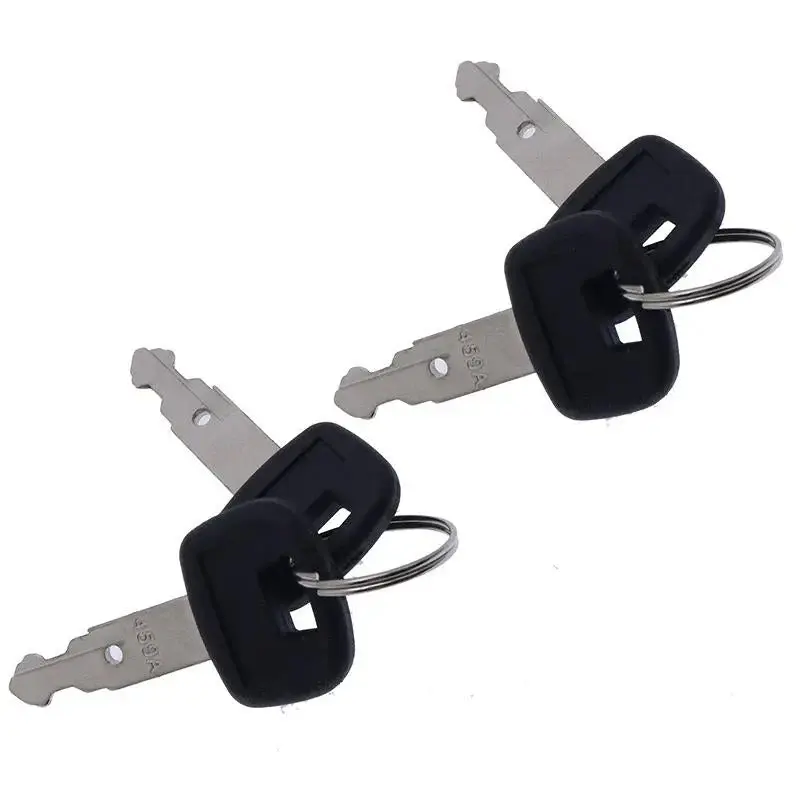 FridayParts 4pcs Ignition Key RC411-53933 for Kubota KX121-3 KX161-3 KX41-3 KX71-3 KX91-3 U15 U17 U25S U35 L39 L45 L47 L48
