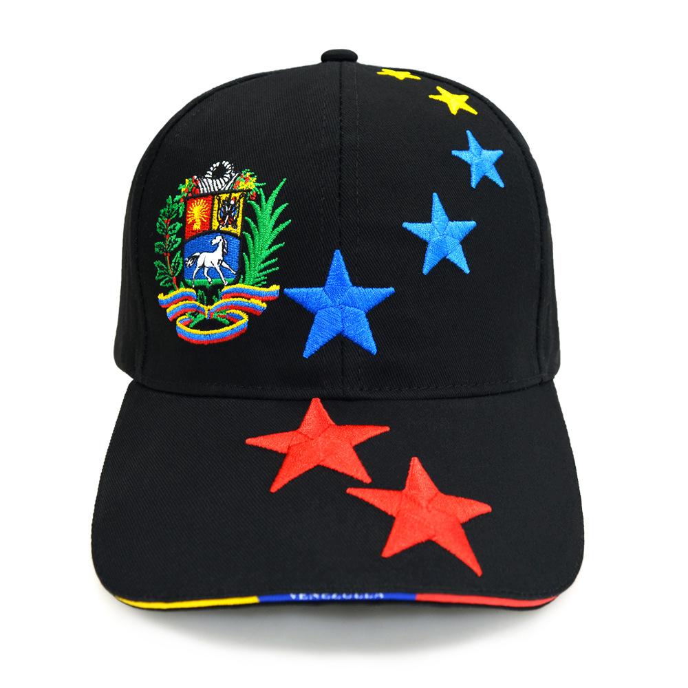 3D Embroidered Venezuelan Flag Baseball Cap| Adjustable Strap| Street Fashion Hat