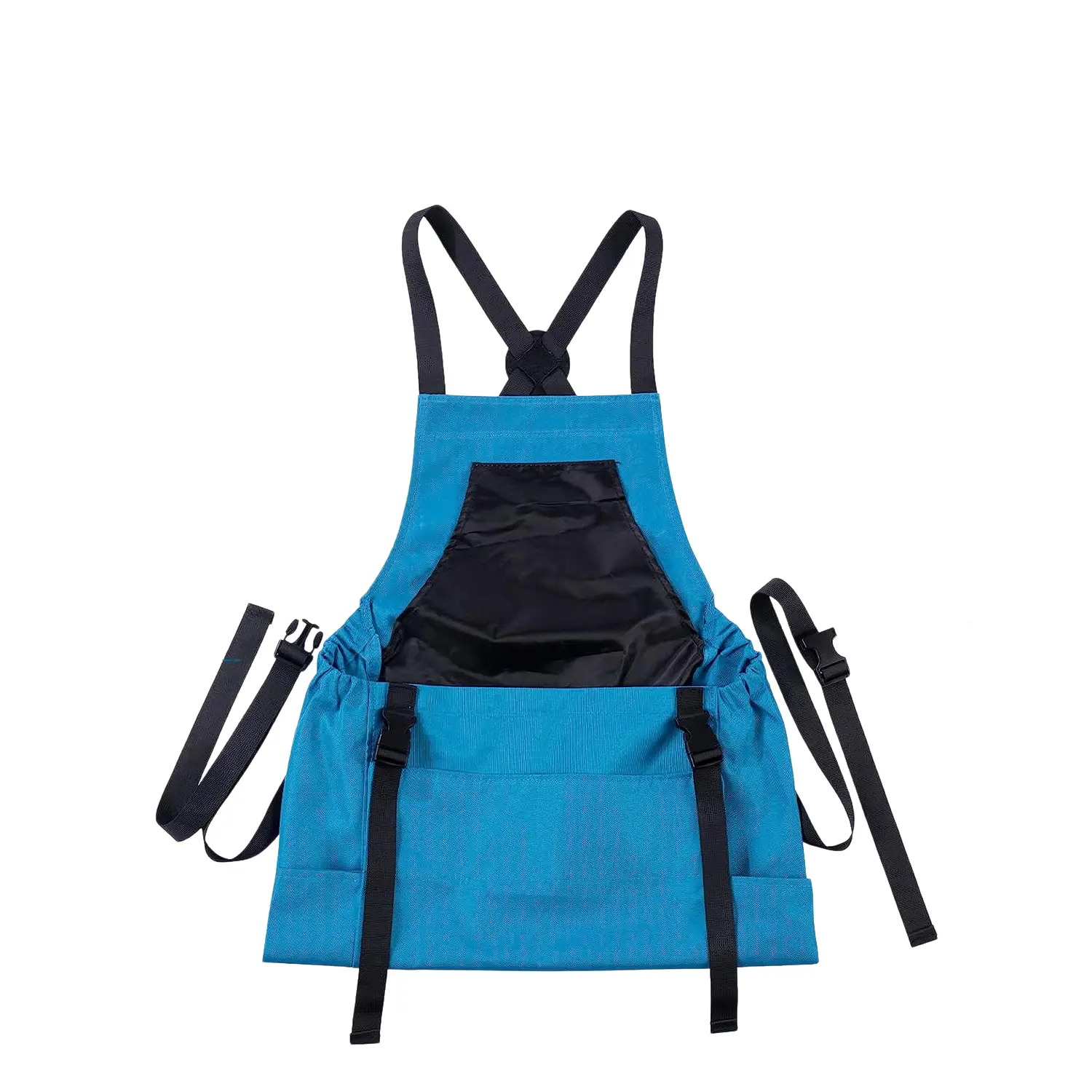 Adjustable Waist Harvest Apron, Reinforced Large Picking Pouch with Tool Slots, Hands-Free Garden Apron for Fruit Vegetable Collection