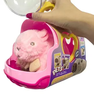 Electric  Walking Doll Toy With Sound Children's Electric Plush Dolls Toy Animal  Plush Figure Set Random Color