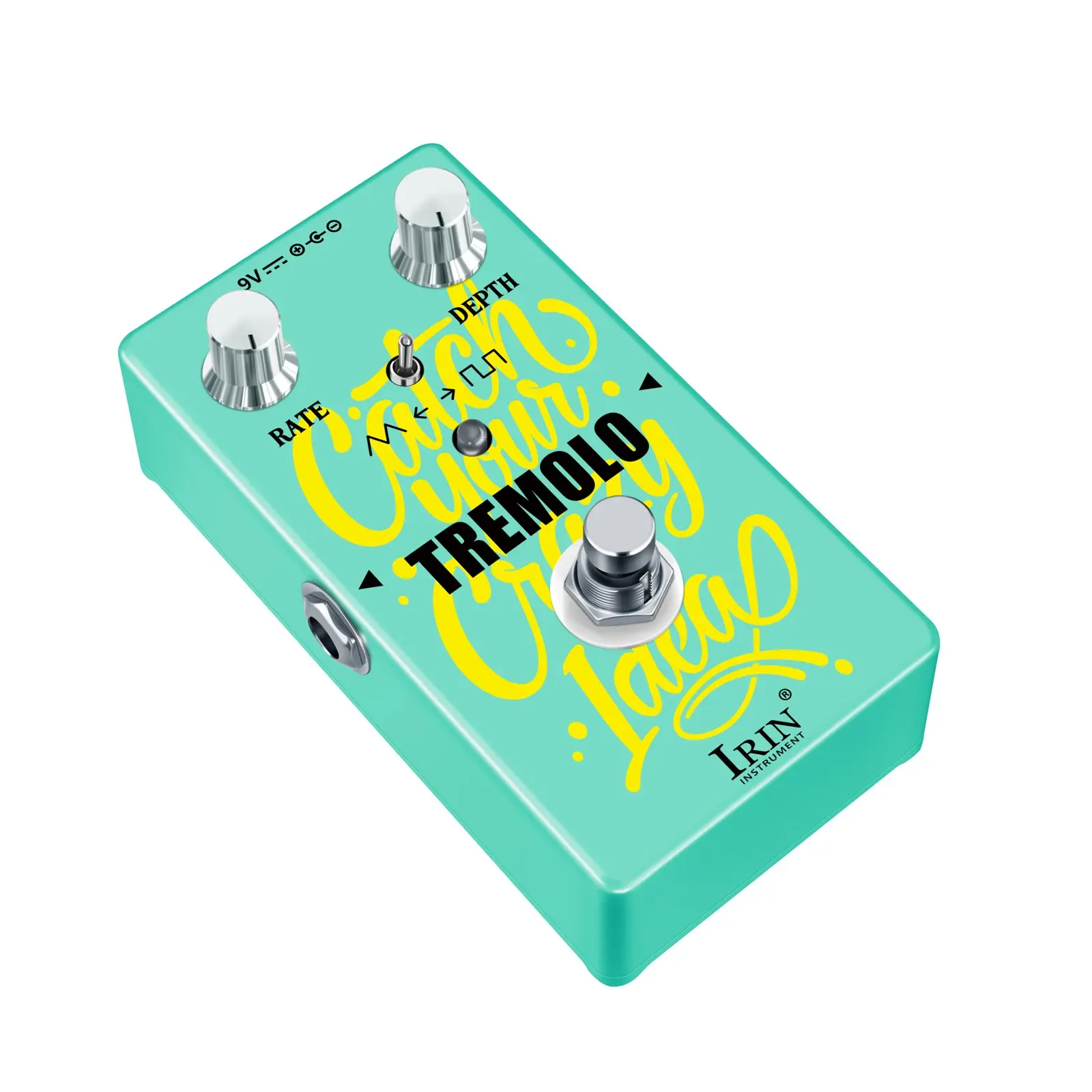 Irin Tremolo Guitar Effects Processor Pedal, Enhance Your Sound with Professional Quality, Ideal for Musicians Seeking Superior Tone Control