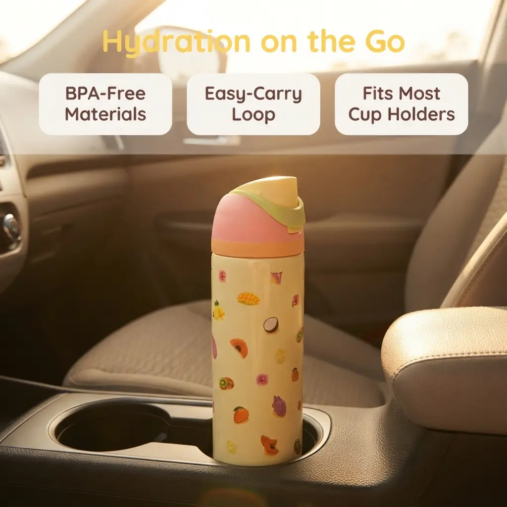 32oz Vacuum Insulated Leak‑Proof Tumbler, Reusable Washable Portable Water Bottle, Stylish Everyday Drinkware, Gift for Him & Her