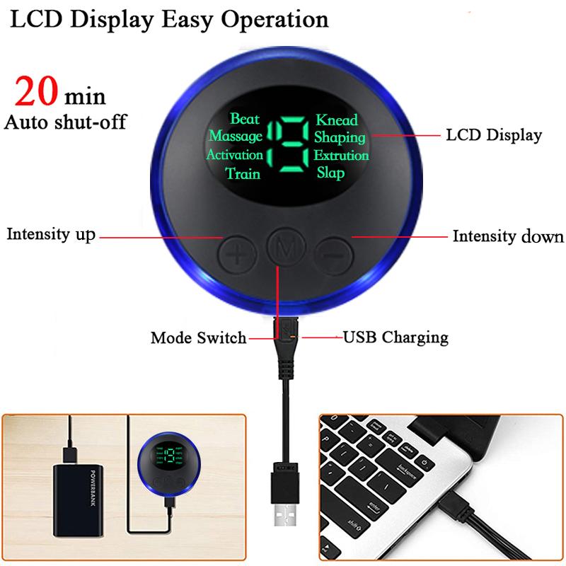 Electric Foot Massager Pad Muscle Massage Relaxation Trainer For Massage Fitness Outdoor Sport Home Family Relax