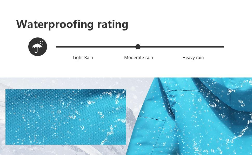 Men's Ski Jacket Winter Warm Snow Coat Waterproof Windbreaker Hooded Work Outerwear Snowboarding Jackets season business banquet party raincoat