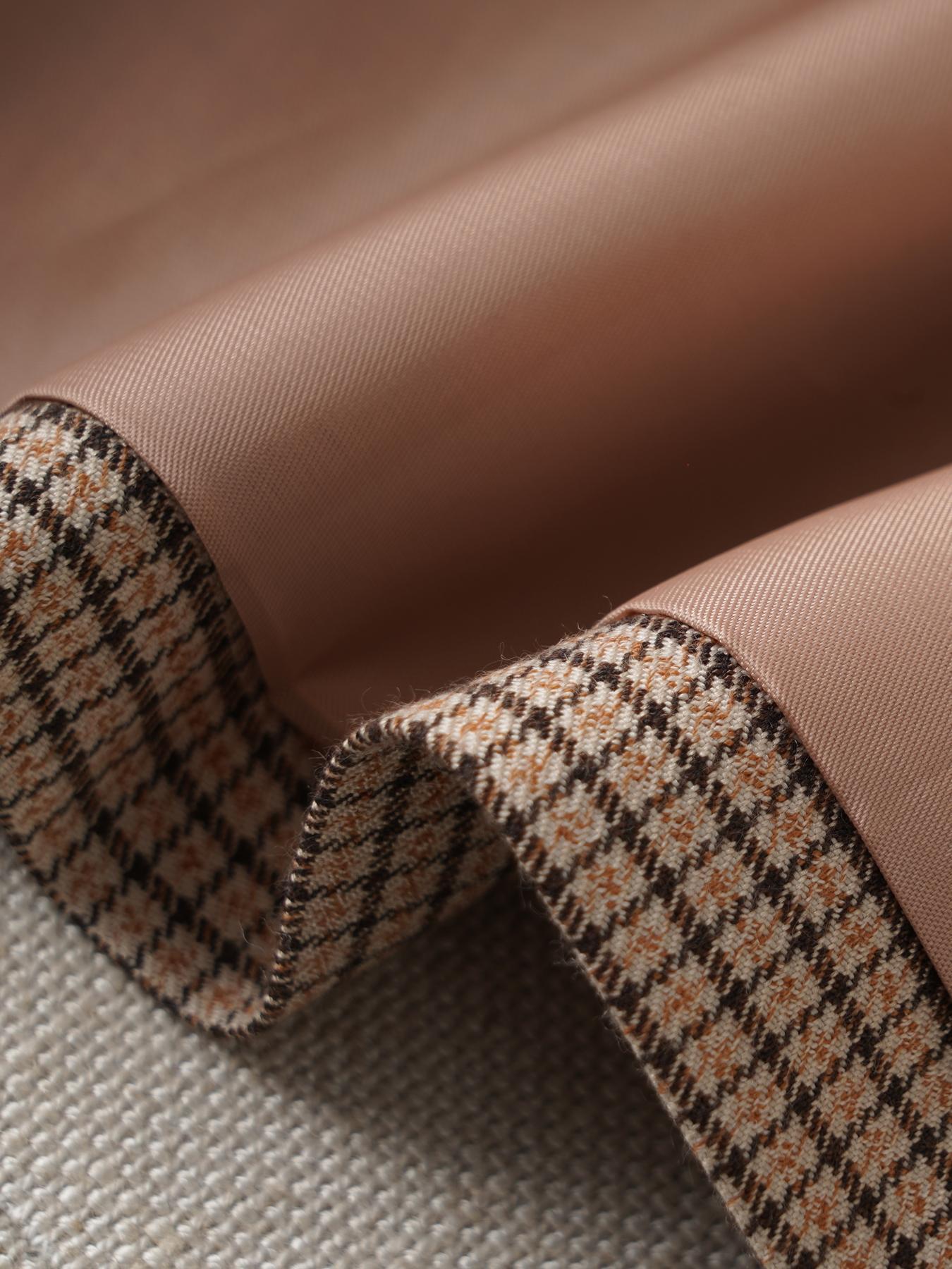 Women's Plaid Print Button Front Vest Blazer, Casual V Neck Sleeveless Waistcoat for Work Office Business, Ladies Spring & Fall Clothes, Formal Wear