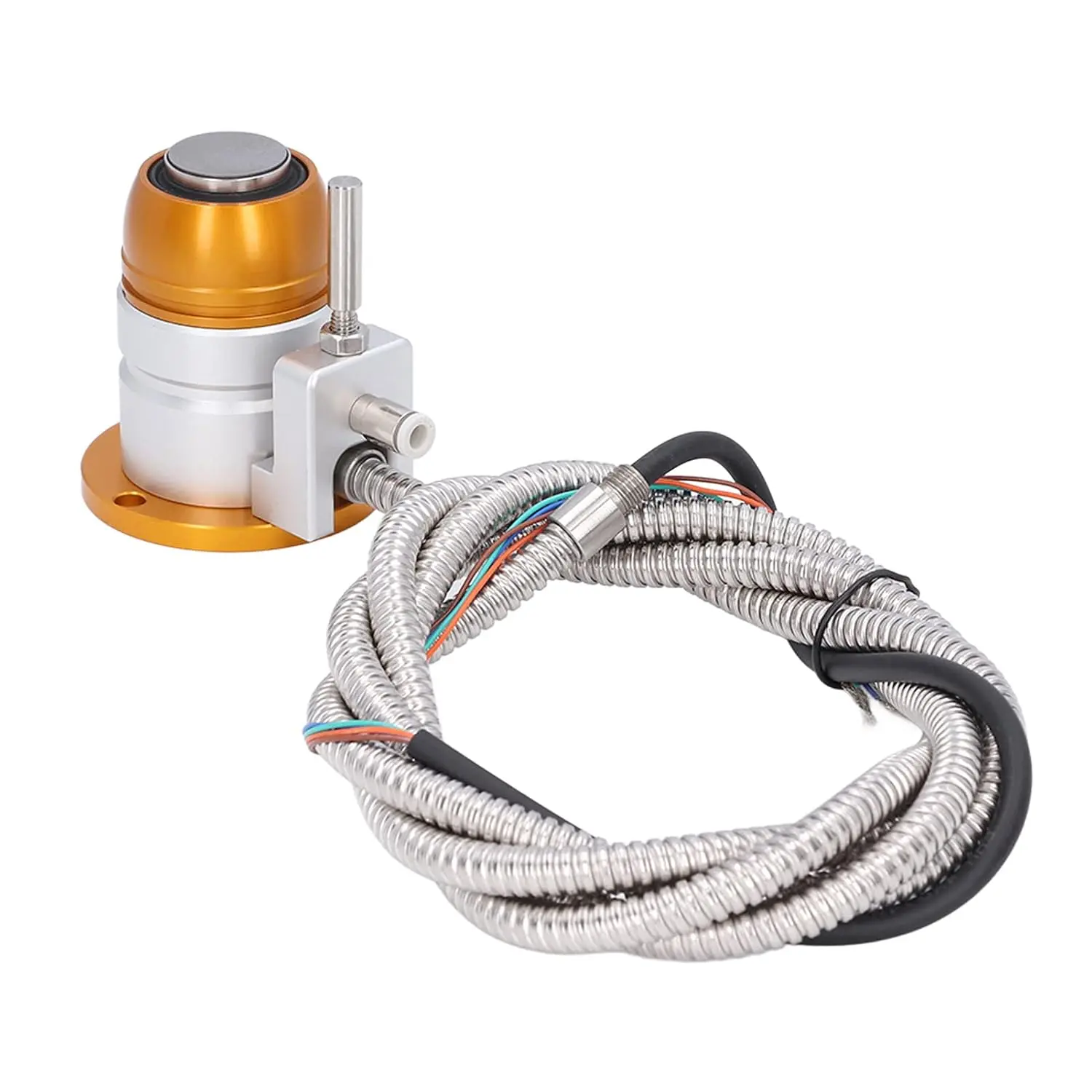 CNC Automatic Tool Sensor Gauge, DC 24V Normally Closed CNC Z Axis Tool Setter, High Accuracy  Alloy Z Axis Probe Tool  Sensor Setting Gauge for CNC Router Engraving​ Machine