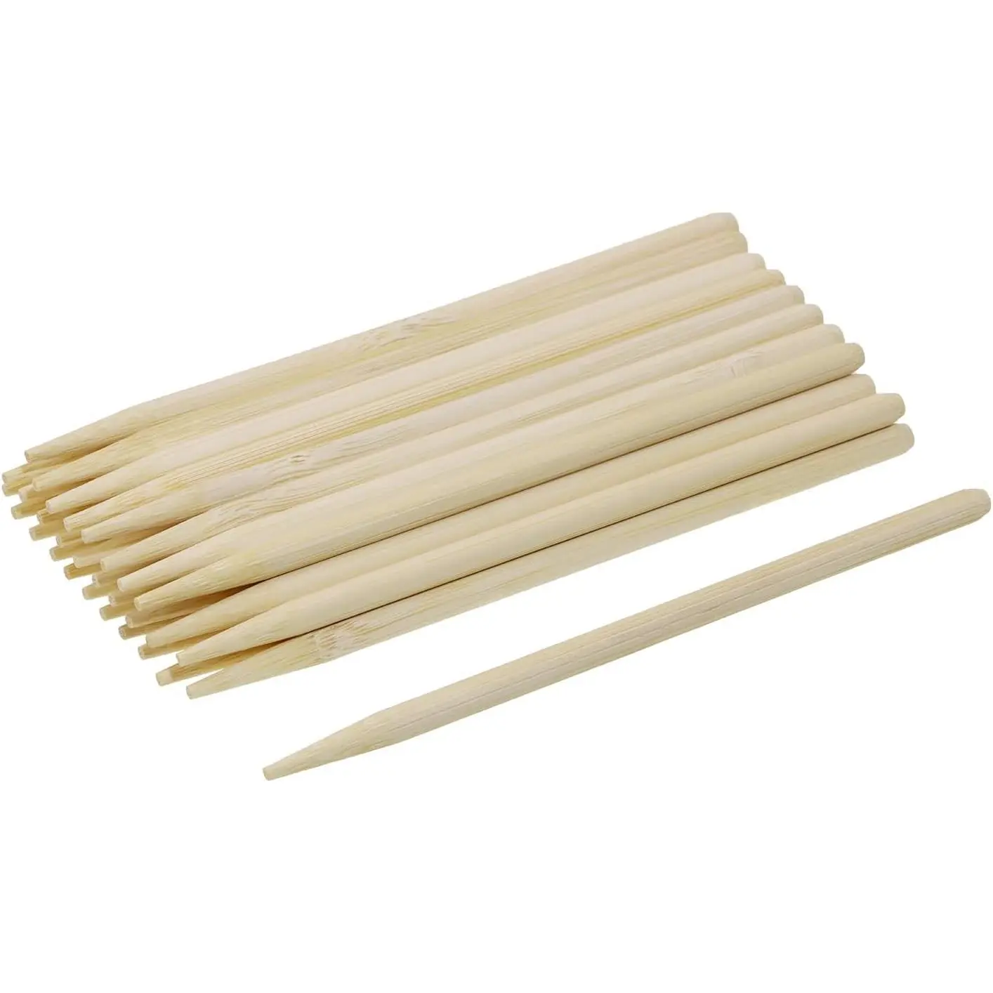 Heavy Duty Bamboo Stylus Sticks Craft Sticks for Scratching Drawing Christmas Thanksgiving Scratch Art Activity Craft Projects 30PCS (12cm)