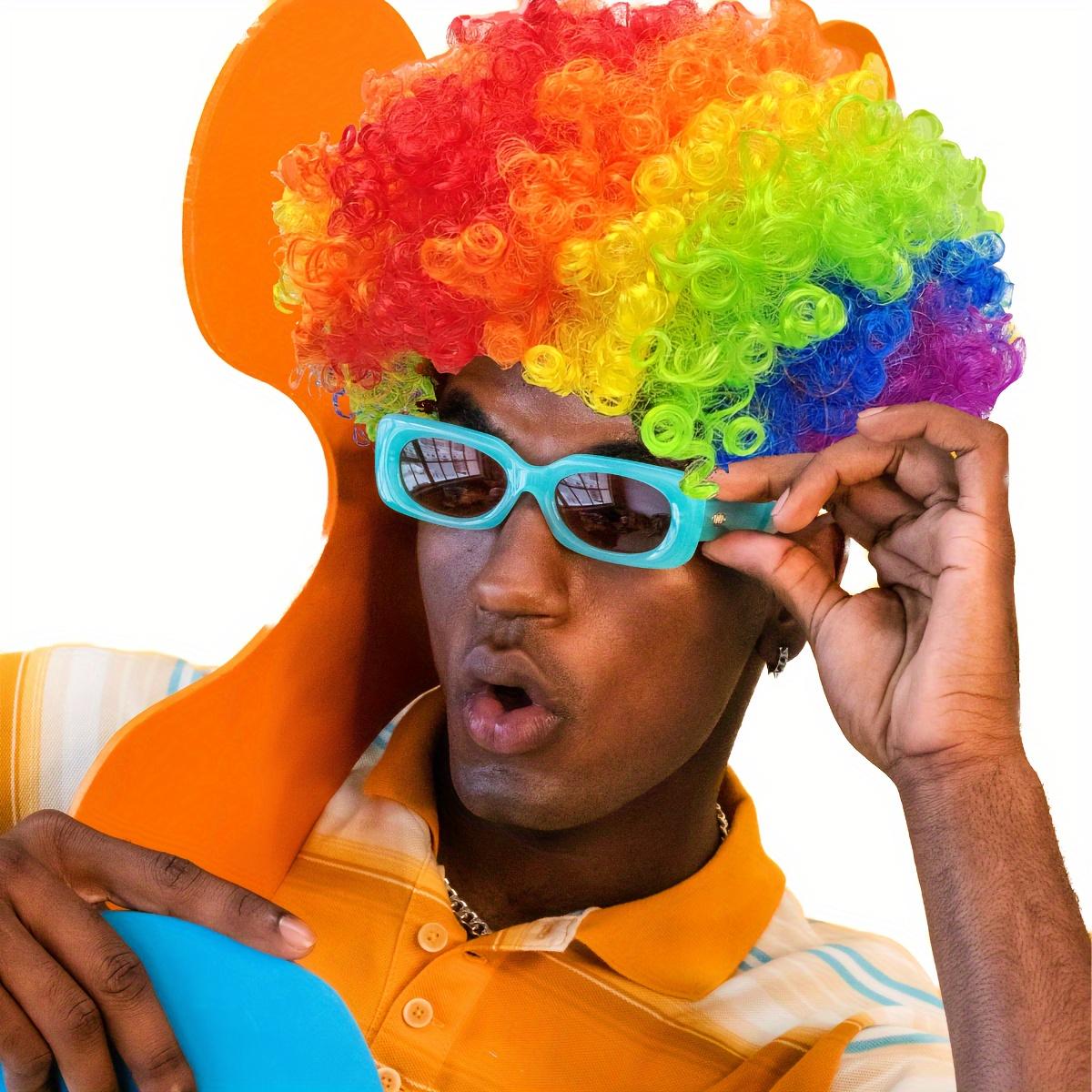 Explosion/Buzz Cut Wigs with Kinky Curly Hair - Elastic for Costume Parties, Carnivals & Themed Events - Unisex Temporary Wig Suitable for &, for Parties//Performance