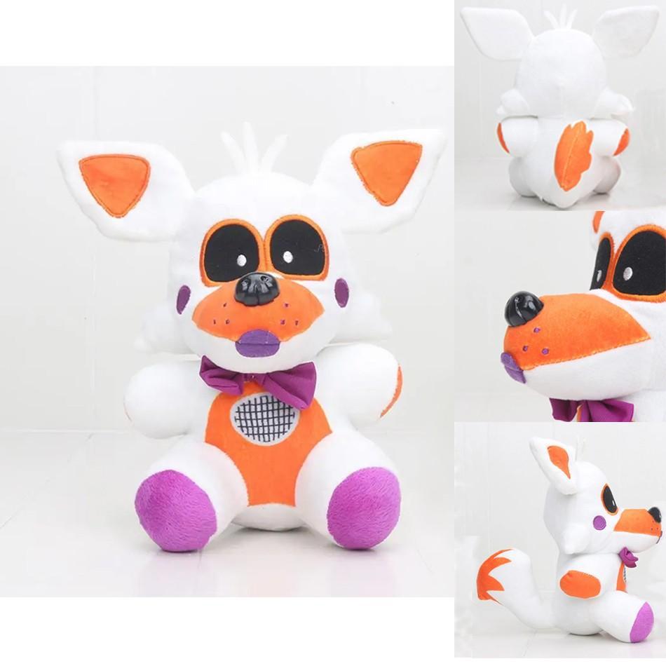 Hot 18cm Fnaf Plush Toys Kawaii Freddys Animal Foxy Bonnie Bear Ribbit Stuffed Plush Toys In Stock Plush ​Birthday Gift