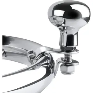 316 Stainless Steel Boat Steering Wheel Knob Marine Sport Maneuvering Steering Spinner Knob Wheel Suicide Knob Swivel