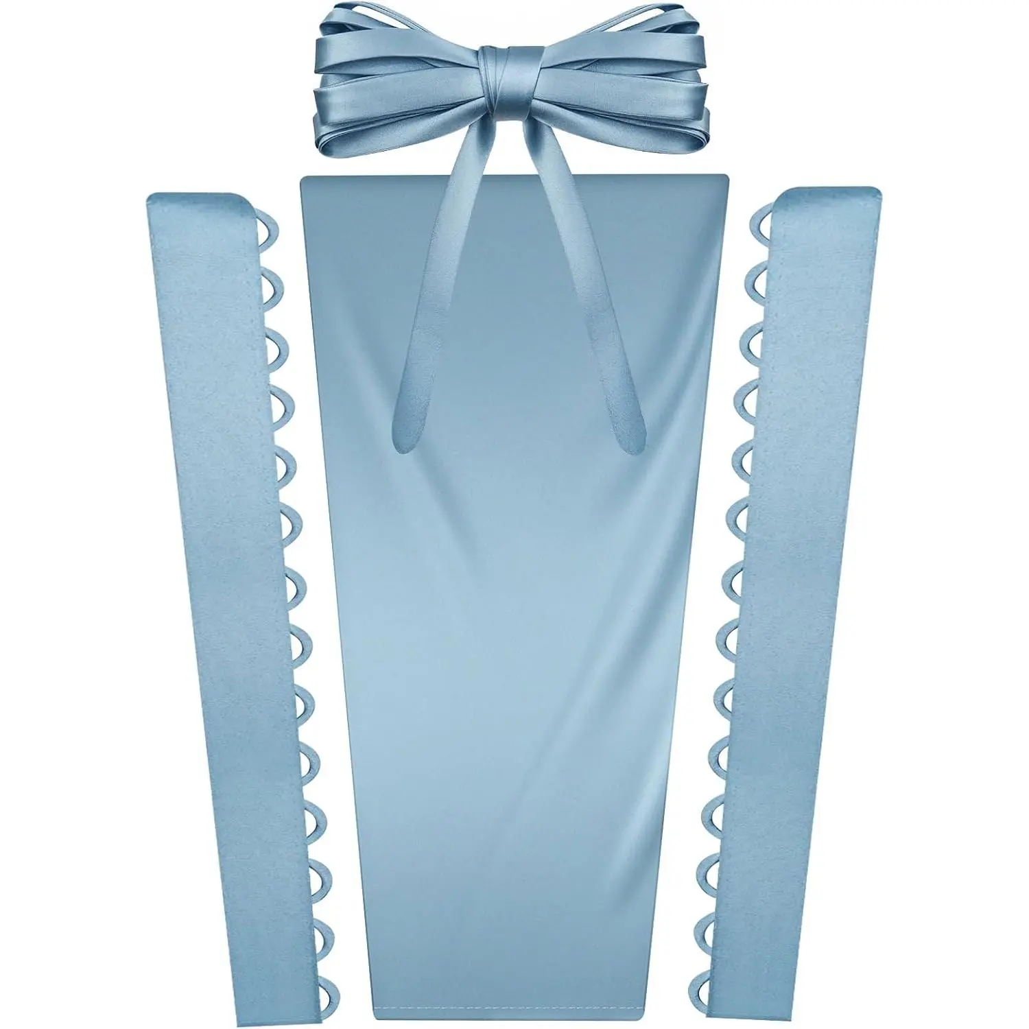 Adjustable Fit Satin Corset Back Kit Wedding Dress Zipper Replacement Lace up for Prom Dress
