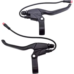 Lever,  Grips for Electric  or E Scooter,Ebike Accessories Cut Off Power When Brakes Ebike  (2PIN Connector, 20cm)