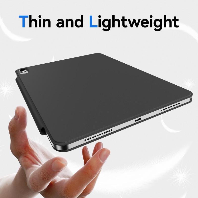 KENKE KENKE Magnetic Attachment Tablet Case, Slim Trifold Stand Tablet Protective Cover, Durable Tablet Protector Cover for iPad 2025 A16 iPad 10th Gen Mini 6 A17 Pro Air 4th Gen iPad Tablet Accessories #TOP PICKS
