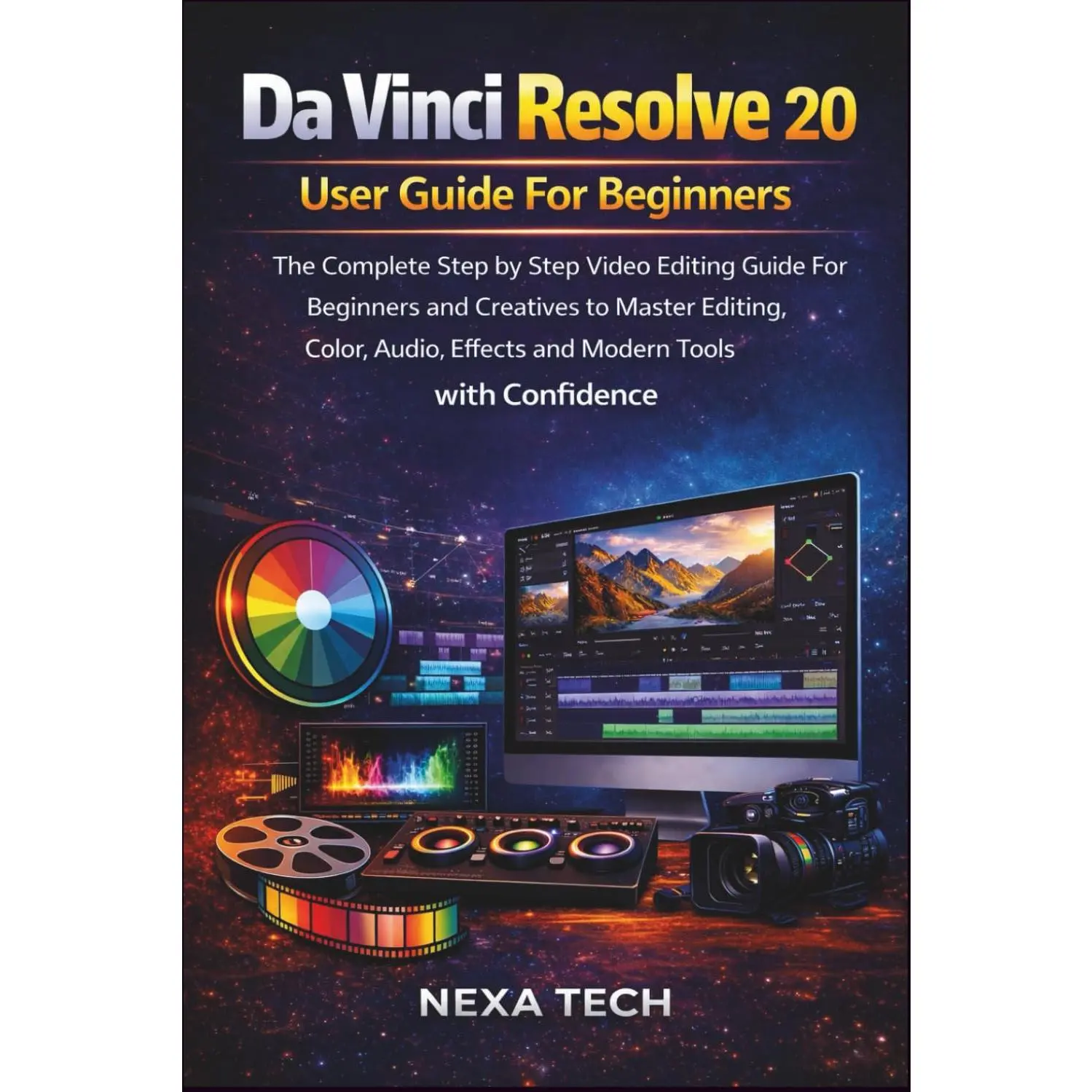 20 User Guide: The Complete Step by Step Video Editing Guide For Beginners and Creatives to Master Editing, Color, Audio, Effects and Modern Tools with Confidence - Paperback