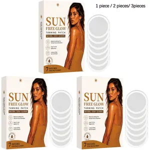 Tanning Care Patches (7pcs/7pcs*2/7pcs*3), Moisturizing Skin, Natural Bronzed Glow, Easy to Use Outdoor, Abs Material