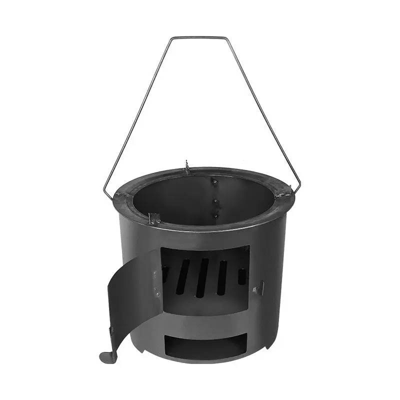 Small Outdoor Fire Pit, Barbecue Grill, Multifunctional Charcoal Stove, Camping Cooking Stove, Tea Making, Heating, Grilling, Non-Food Contact