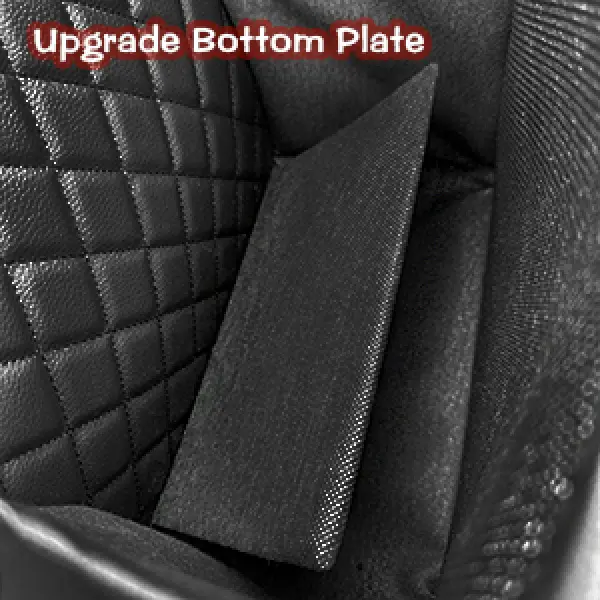 Witaxima Upgraded Extra Large Car Seat Organizer Backseat With 3 Storage Pockets, Multipurpose Car Organizer Hanging Car Trash Bag Can Premium PU - View #2