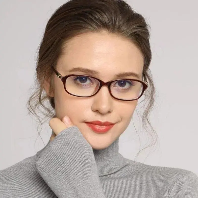 3PCS Women's 100°~ 400° anti-blue light high-definition ultra-light magnification reading glasses fashionable reading glasses