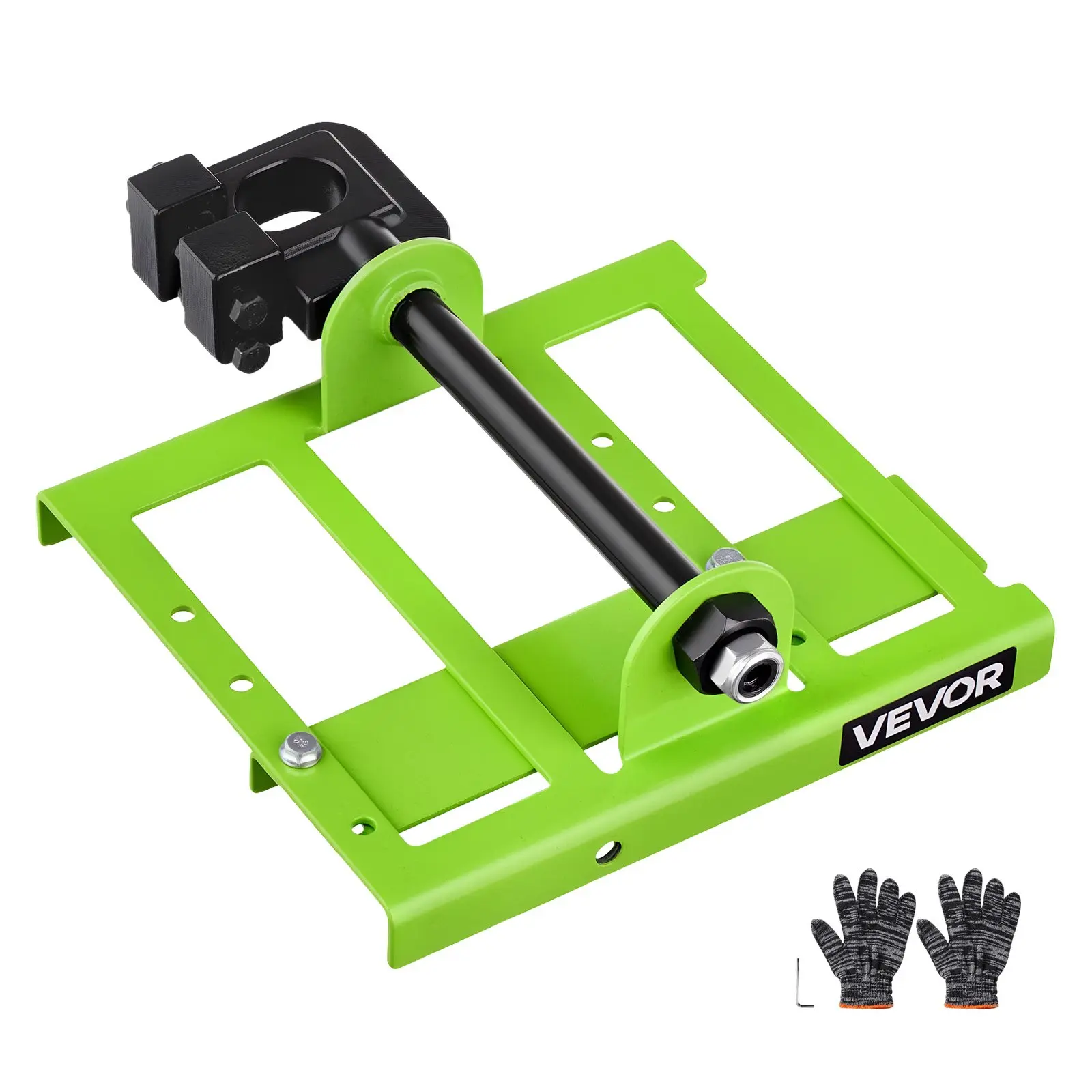 VEVOR Chainsaw Mill, Adjustable Cut Width 2-6 in, Precise Vertical Cuts Guide, Portable Timber Chainsaw Attachment with Anti-Loosening Nuts, Heavy-Duty Cast Iron Tool for Home Woodworking Smooth Lumber